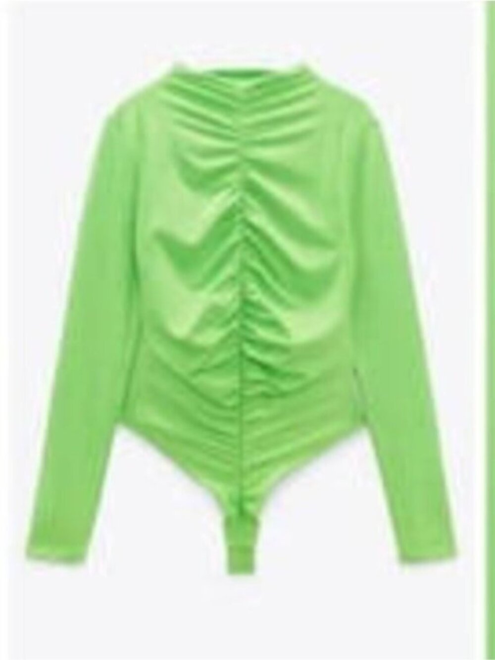 Zara Ruched Bodysuit - Picture 3 of 8